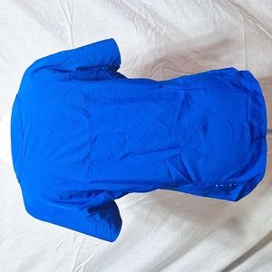 Royal blue scrub top xl